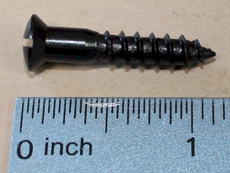 Buttplate screw (SINGLE screw) Winchester 1890, 1873, 1892, 94, 97, Mod 70, 67, 68, 12; Marlin, Remington, Stevens NEW Buttplate screw (SINGLE screw) Winchester 1890, 1873, 1892, 94, 97, Mod 70, 67, 68, 12; Marlin, Remington, Stevens NEW